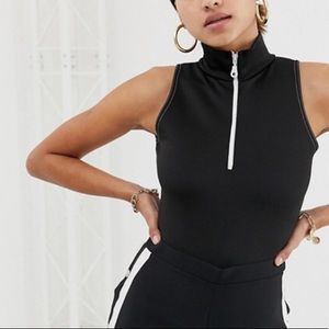💣 High neck zip up bodysuit 💣